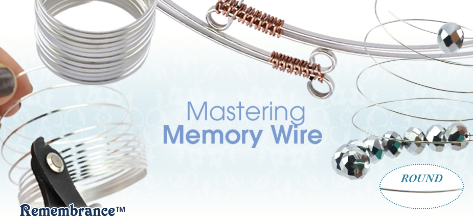 Round Memory Wire, Copper Plate, 2 1/2 inch, bracelet wire, jewelry wire,  craft wire, jewelry