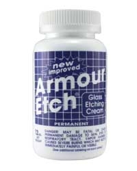 Armour Etch Glass Etching Cream - 10 oz NEW