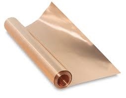 Copper Sheet 5 mil/ 36 gauge metal foil roll 3 X 10' CU110 ASTM B-152