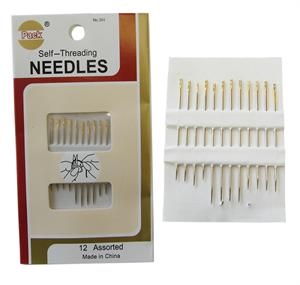 12 Self-Threading Needles