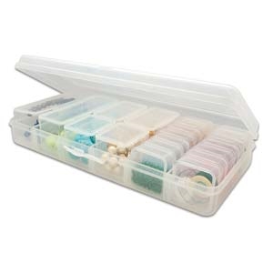 Keeper by Beadsmith Bead storage container - 20 assorted boxes